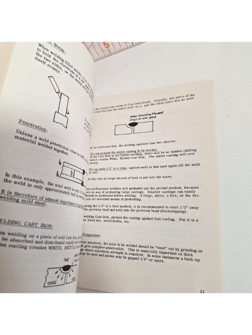 The Lincoln Pocket Guide To Arc Welding Third Edition 1959 Electric Co - Picture 8 of 10